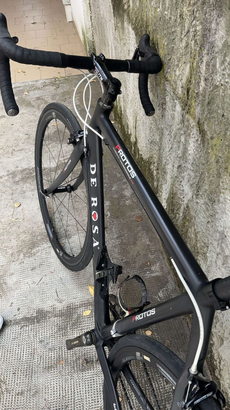 Used De Rosa Protos Frameset 2009 2009 Road & Gravel, Black — image 11 of 11