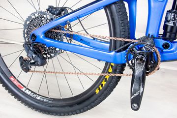 Used Giant Reign Advanced Pro 2 2020 Mountainbike, Blue — image 7 of 20