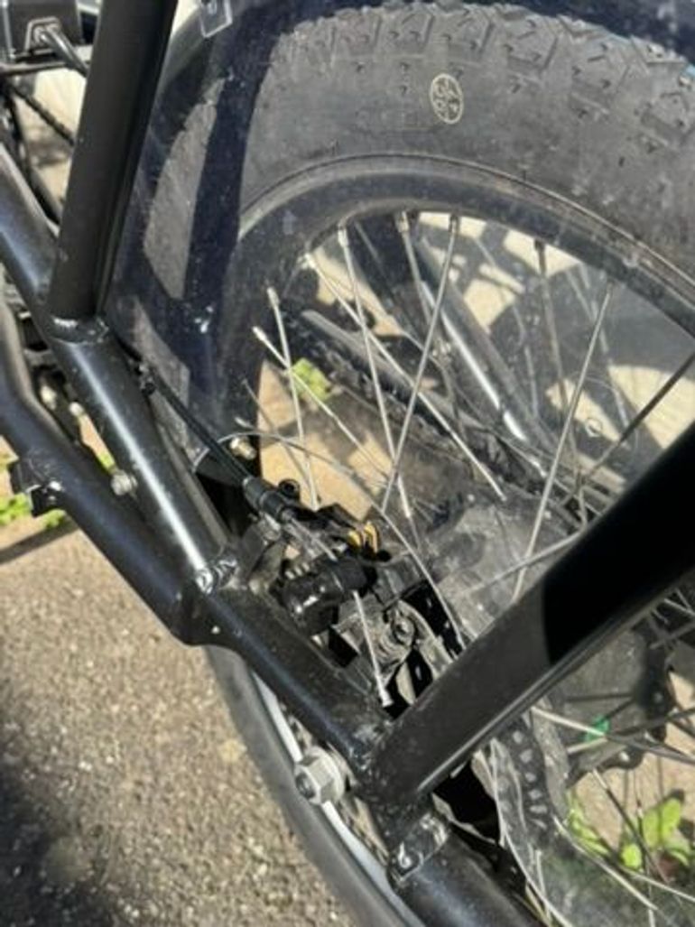 Used Rad Power Bikes RadWagon 4 2021 2021 Urban, Black — image 3 of 12