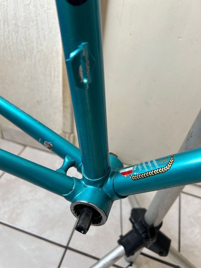 Used Pinarello Pinarello Kit Cadre Vintage Frameset 1991 Road & Gravel, Green — image 5 of 11
