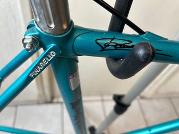 Used Pinarello Pinarello Kit Cadre Vintage Frameset 1991 Road & Gravel, Green — image 2 of 11