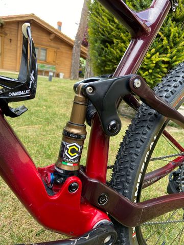 Used Lee Cougan Custom SRAM XX1 Eagle AXS 2023 Mountainbike, Red — image 10 of 15