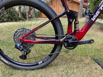 Used Lee Cougan Custom SRAM XX1 Eagle AXS 2023 Mountainbike, Red — image 3 of 15