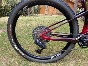 Used Lee Cougan Custom SRAM XX1 Eagle AXS 2023 Mountainbike, Red — image 15 of 15
