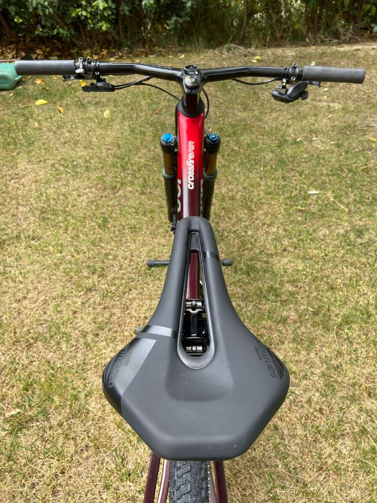 Used Lee Cougan Lee Cougan Custom SRAM XX1 Eagle AXS 2023 Mountainbike, Red — image 14 of 15