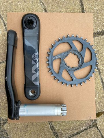 Used Lee Cougan Custom SRAM XX1 Eagle AXS 2023 Mountainbike, Red — image 13 of 15