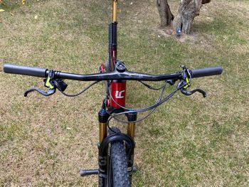 Used Lee Cougan Lee Cougan Custom SRAM XX1 Eagle AXS 2023 Mountainbike, Red — image 6 of 15