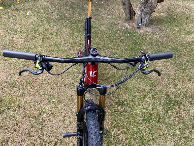 Used Lee Cougan Lee Cougan Custom SRAM XX1 Eagle AXS 2023 Mountainbike, Red — image 6 of 15