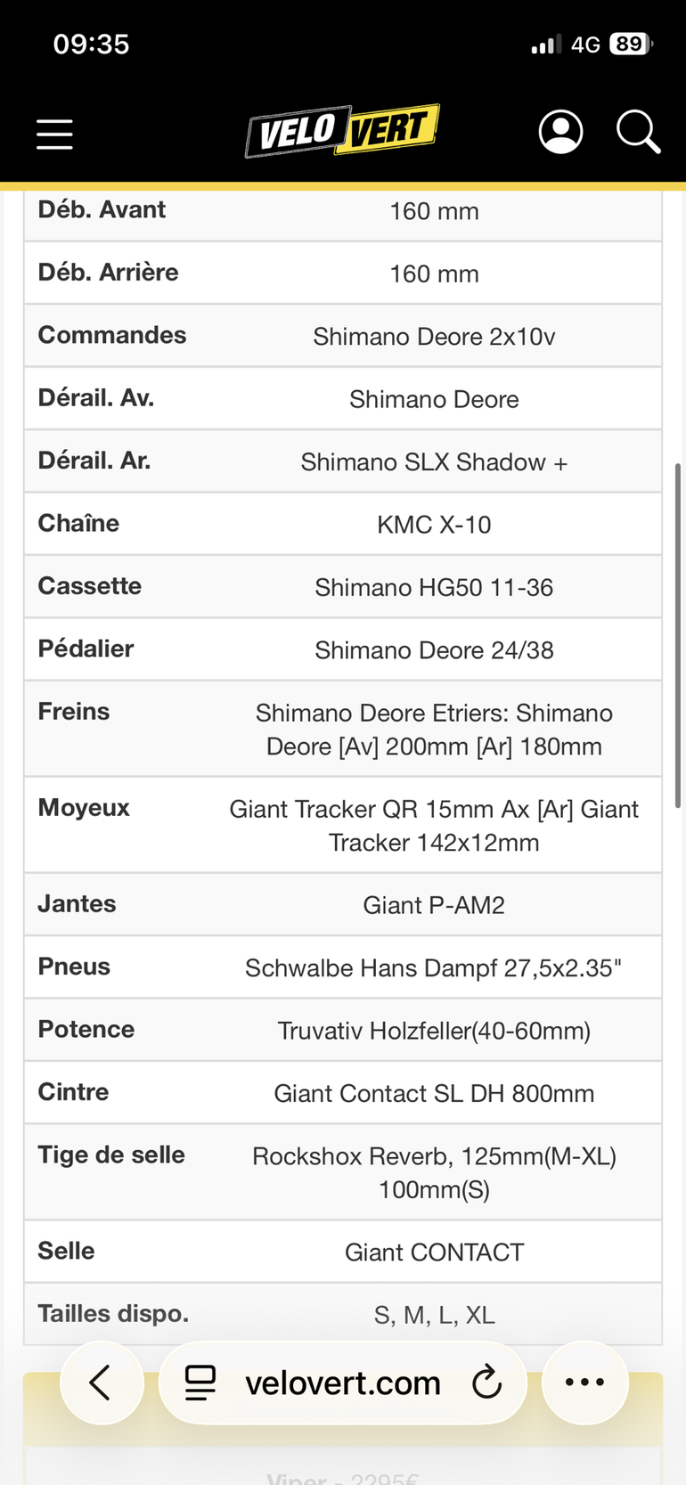 Used Giant Reign Shimano Deore XT 2015 Mountainbike, Blau, 27,5 (650B) — image 15 of 16