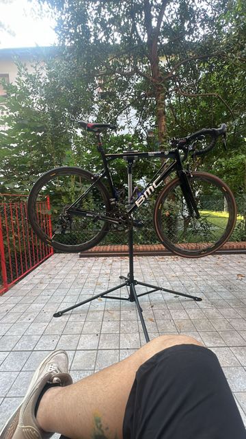 BMC Teammachine Campagnolo Record EPS 2016 Road & Gravel usato, Nero — immagine 2 di 6