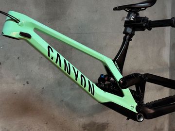 Gebrauchtes Canyon Sender CFR FMD 2021 Frameset 2021 Mountainbike, Grün, 29, 27.5 — Bild 2 von 8