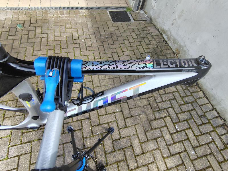 Used Ghost LECTOR World Cup Frame Kit 2021 Frameset 2021 Mountainbike, White, 29 — image 4 of 11