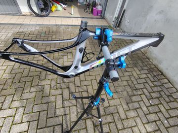 Used Ghost LECTOR World Cup Frame Kit 2021 Frameset 2021 Mountainbike, White, 29 — image 5 of 11