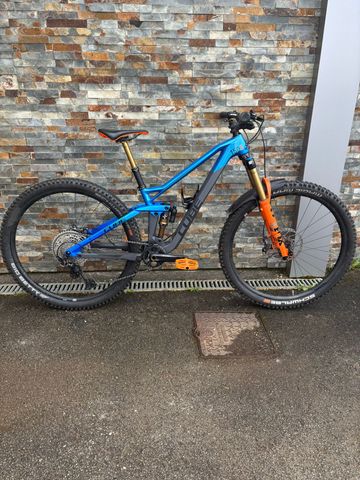 Used Cube Stéréo Sl 150 2022 Mountainbike, Blue — image 2 of 11
