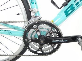 Used Bianchi Dama Bianca 2012 Road & Gravel, Green — image 3 of 5