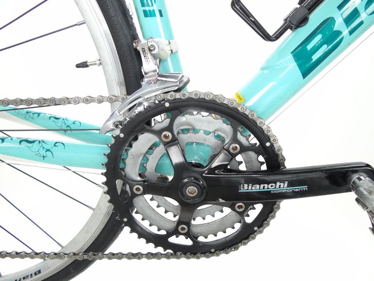 Used Bianchi Dama Bianca 2012 Road & Gravel, Green — image 3 of 5