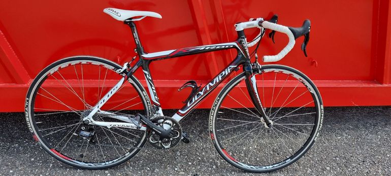 Used Olympia Olympia Custom Campagnolo Veloce 2010 Road & Gravel, Weiß — image 1 of 3