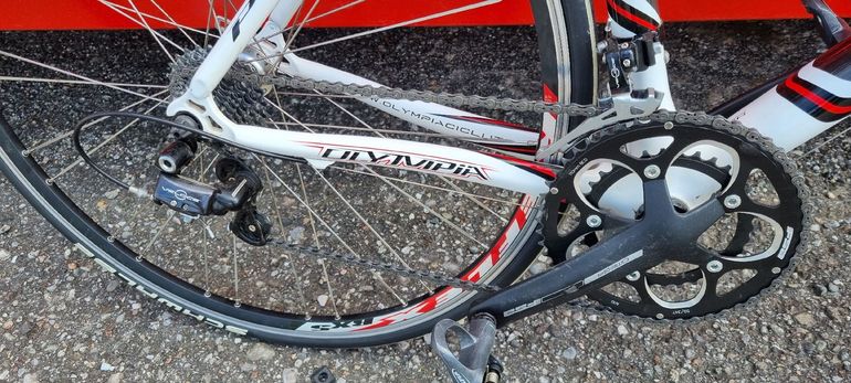 Used Olympia Olympia Custom Campagnolo Veloce 2010 Road & Gravel, Weiß — image 3 of 3