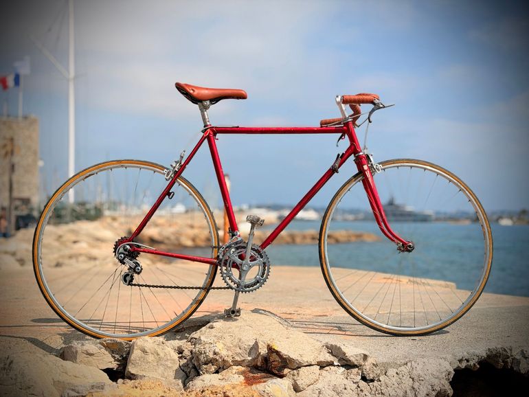 Used Peugeot Peugeot Custom Simplex Vintage 1977 Road & Gravel, Rojo — image 3 of 4