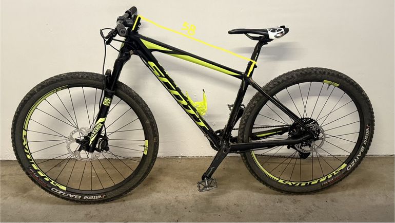 Gebrauchtes Scott Scale SRAM XX1 2020 Mountainbike, Schwarz — Bild 13 von 14