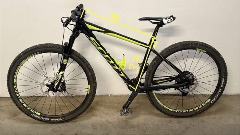 Gebrauchtes Scott Scale SRAM XX1 2020 Mountainbike, Schwarz — Bild 14 von 14