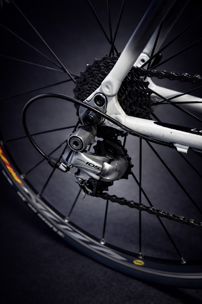 Used Look Look Custom Shimano 105 2010 Road & Gravel, White — image 4 of 4