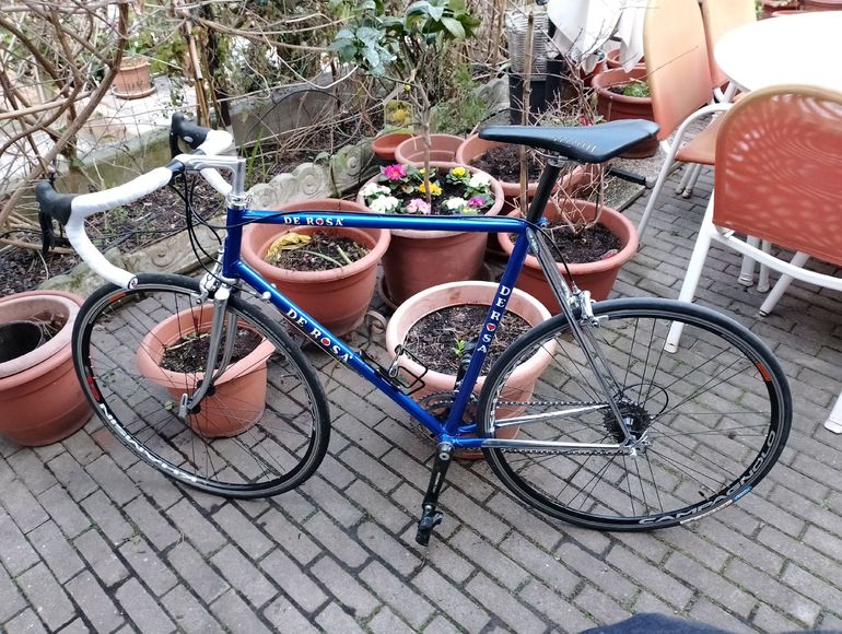 Used De Rosa De Rosa Custom Campagnolo Record 1985 Road & Gravel — image 11 of 11