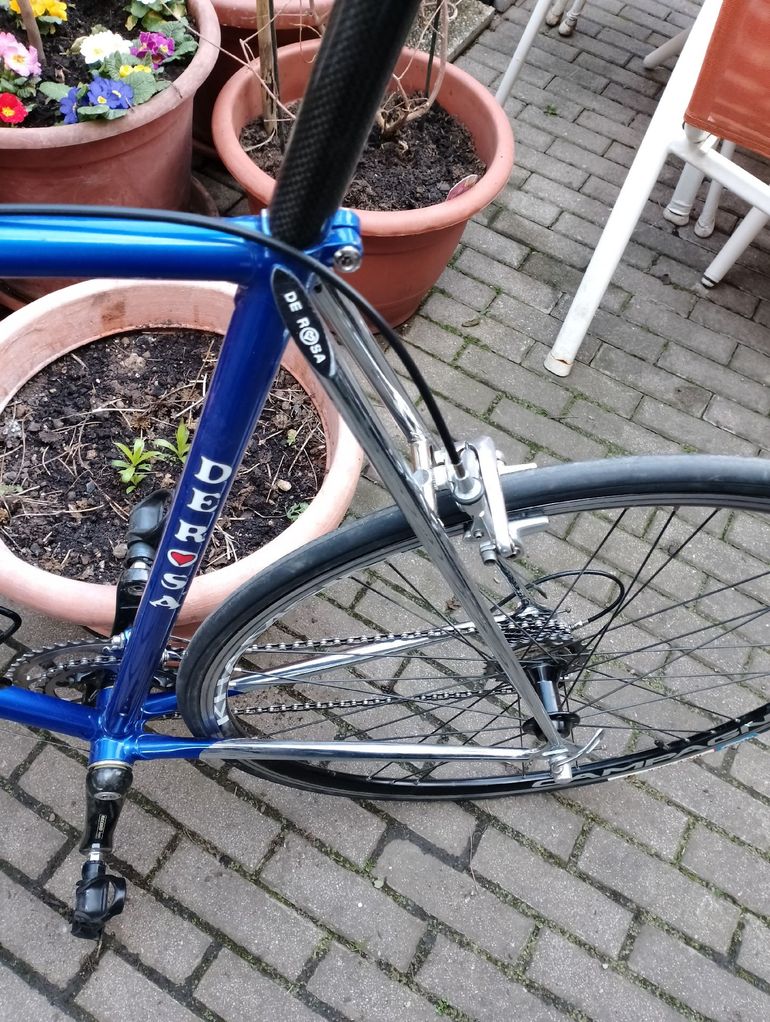 Used De Rosa De Rosa Custom Campagnolo Record 1985 Road & Gravel — image 10 of 11