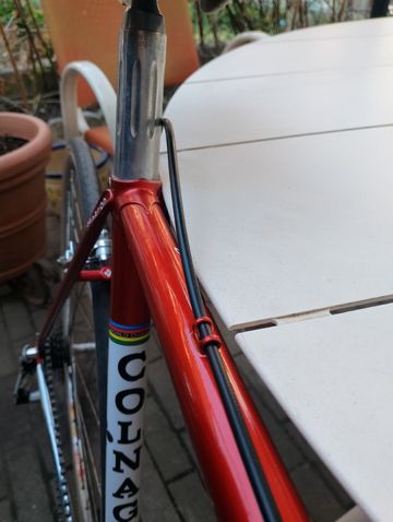 Used Colnago mexico Custom Campagnolo Super Record 1980 Road & Gravel, Red — image 15 of 16