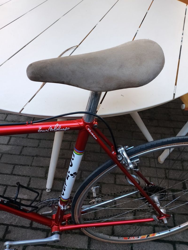 Used Colnago mexico Custom Campagnolo Super Record 1980 Road & Gravel, Red — image 3 of 16