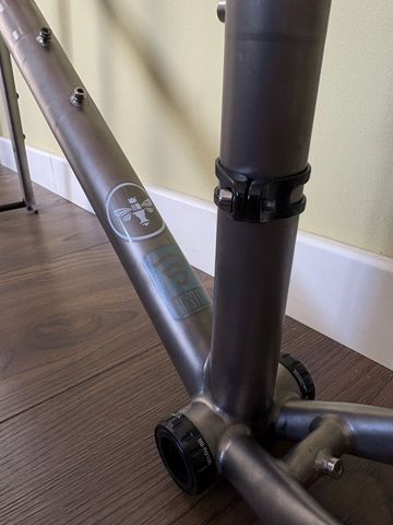Gebrauchtes Firefly Custom Frameset 2017 Road & Gravel, Hellgrau — Bild 8 von 20