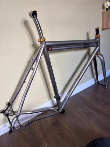 Gebrauchtes Firefly Custom Frameset 2017 Road & Gravel, Hellgrau — Bild 4 von 20