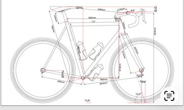 Gebrauchtes Firefly Custom Frameset 2017 Road & Gravel, Hellgrau — Bild 20 von 20