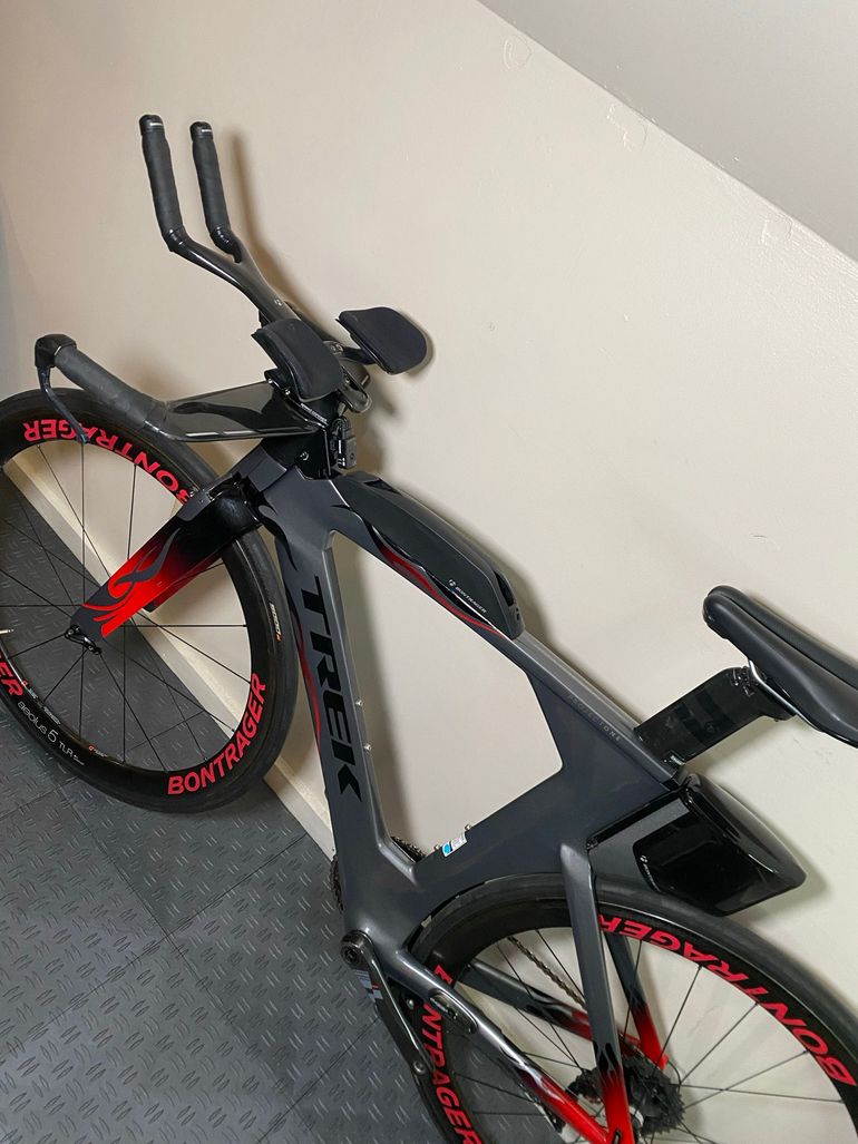 Used Trek Speed Concept 9.9 2017 2017 Road & Gravel, Light Gray — image 12 of 19