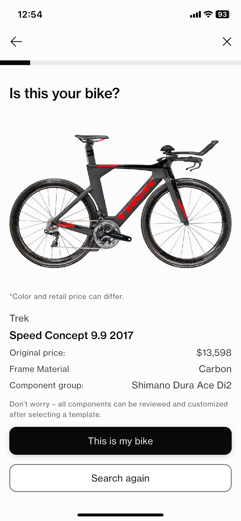 Used Trek Speed Concept 9.9 2017 2017 Road & Gravel, Light Gray — image 19 of 19