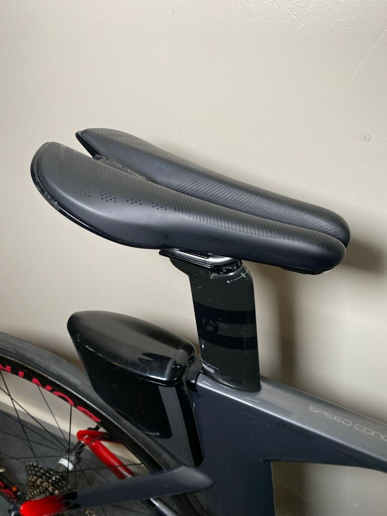 Used Trek Speed Concept 9.9 2017 2017 Road & Gravel, Light Gray — image 4 of 19