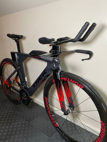 Used Trek Speed Concept 9.9 2017 2017 Road & Gravel, Light Gray — image 2 of 19