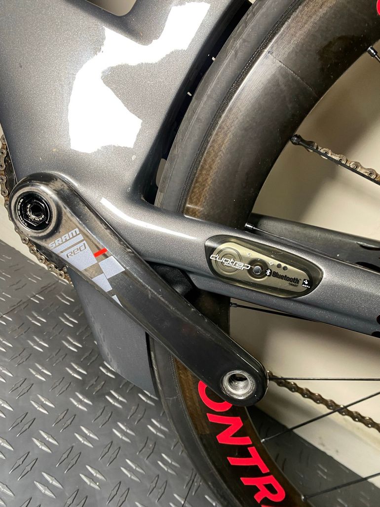 Used Trek Speed Concept 9.9 2017 2017 Road & Gravel, Light Gray — image 11 of 19