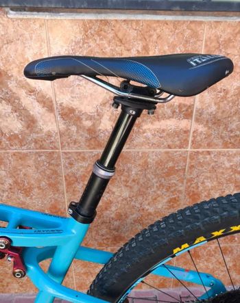 Used Olympia Bullet SRAM GX Eagle 2018 Mountainbike, Blue — image 9 of 10