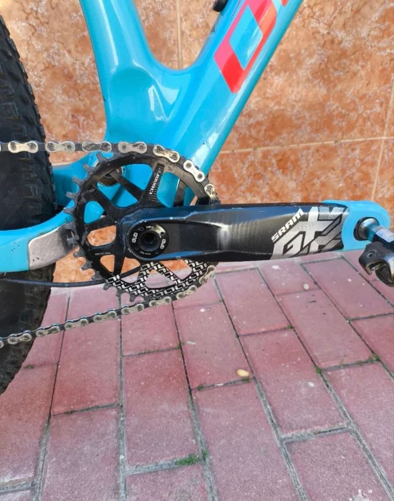 Used Olympia Bullet SRAM GX Eagle 2018 Mountainbike, Blue — image 6 of 10