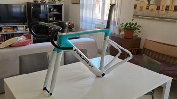 Used Fondriest GAND Frameset 2025 Road & Gravel, Green — image 4 of 11