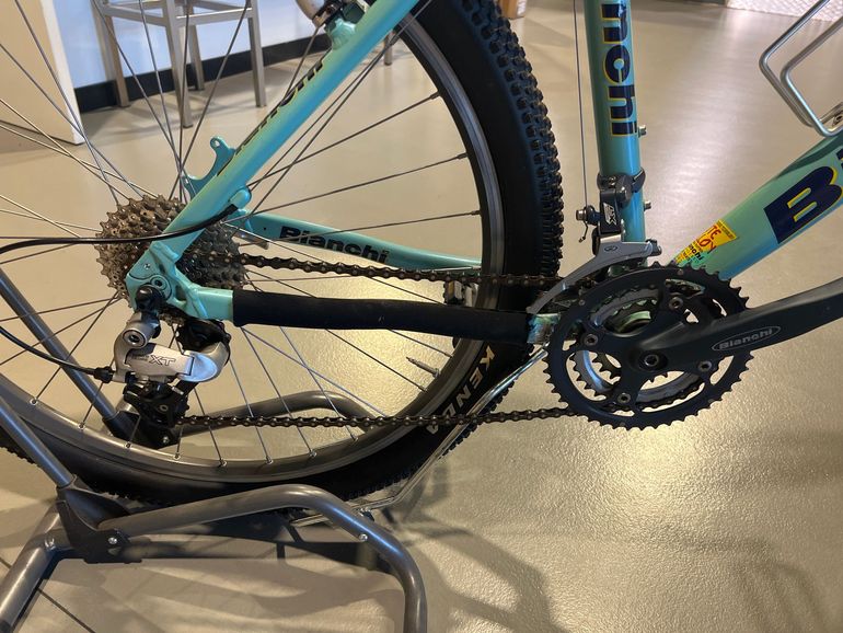 Used Bianchi Bianchi Custom Shimano Deore XT 2001 Mountainbike, Blau — image 3 of 6