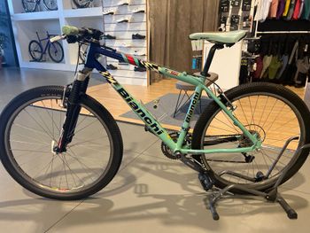 Used Bianchi Bianchi Custom Shimano Deore XT 2001 Mountainbike, Blau — image 2 of 6