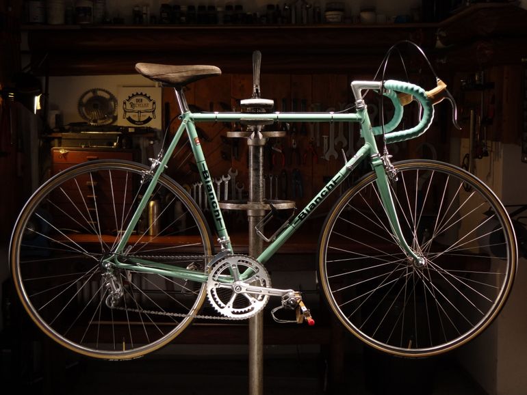 Used Bianchi Rekord 748 1978 Road & Gravel, Green — image 2 of 16