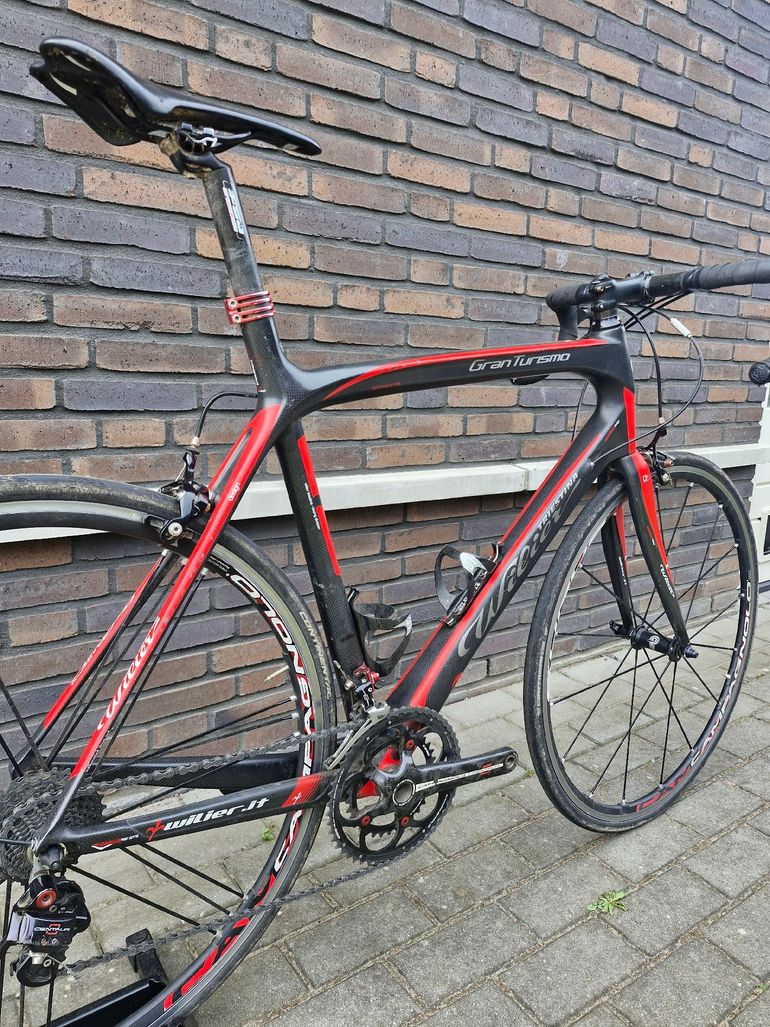 Used Wilier Gtr team Campagnolo Centaur 2017 Road & Gravel, Schwarz — image 3 of 12