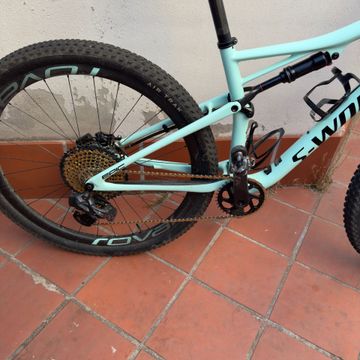 Used Specialized S Works Custom SRAM XX1 Eagle AXS 2020 Mountainbike, Green — image 3 of 6