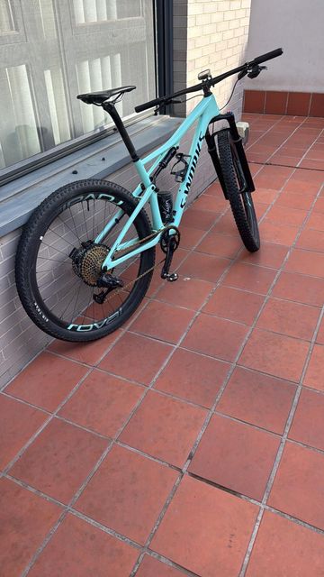 Used Specialized S Works Custom SRAM XX1 Eagle AXS 2020 Mountainbike, Green — image 4 of 6