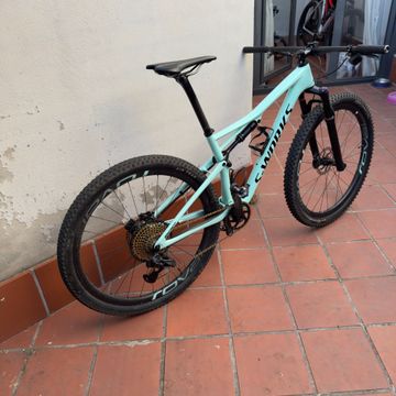 Used Specialized S Works Custom SRAM XX1 Eagle AXS 2020 Mountainbike, Green — image 5 of 6