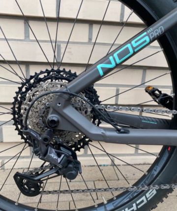 Used Hercules Nos Pro 1.1 2023 Mountainbike, Black — image 4 of 12