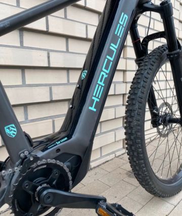 Used Hercules Nos Pro 1.1 2023 Mountainbike, Black — image 11 of 12